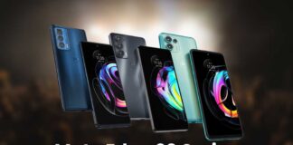 Motorola Moto Edge 20 Series phones specs comparison motorola edge 20 series