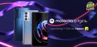 Motorola Edge 20 Pro launching in India on 1 October 2021 motorola edge 20 pro