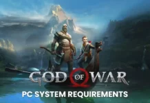 Sony publishes God of War system requirements for PC users god of war pc system requirements