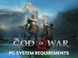 god of war pc system requirements