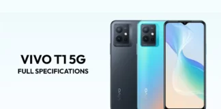 Vivo T1 5G Full Specifications vivo t1 5g full specifications
