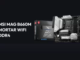 msi mag b660m mortar wifi ddr4