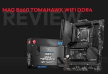 MSI Mag B660 Tomahawk WiFi DDR4 Review msi mag b660 tomahawk wifi ddr4