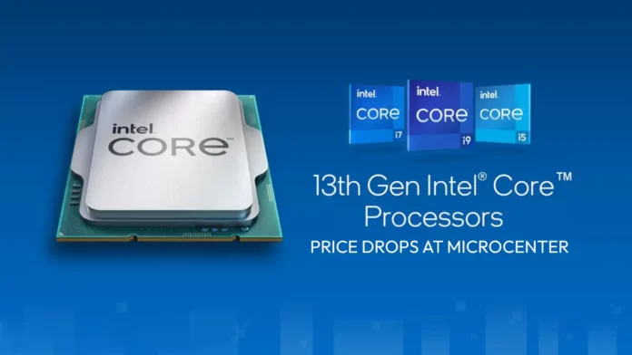 intel 13th gen core i9 13900k price cuts to 530 at microcenter 13700k to 330 and 13600k to 250